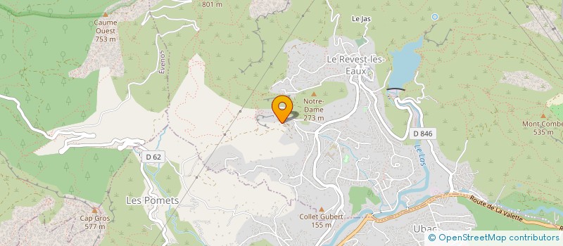 localisation de l'entreprise MONSIEUR GEOFFREY SIREROL  LE REVEST-LES-EAUX