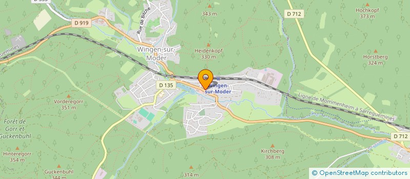 localisation de l'entreprise MONSIEUR GEOFFREY SORGIUS  ERCKARTSWILLER