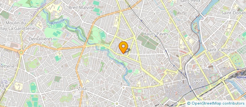 localisation de l'entreprise MONSIEUR GEOFFREY SUBERVILLE  NANTES