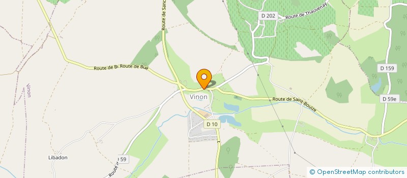 localisation de l'entreprise MONSIEUR GEOFFREY THIERRIAZ  VINON