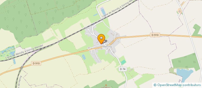 localisation de l'entreprise MONSIEUR GEOFFREY TKACZ  HERNY