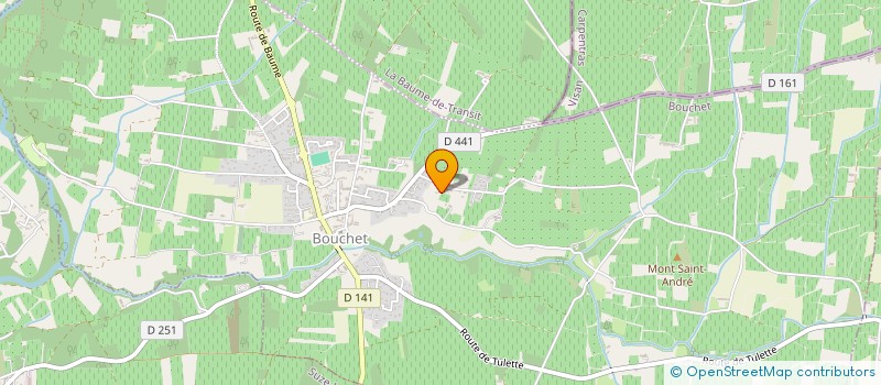 localisation de l'entreprise MONSIEUR GEOFFREY TONIETTO  BOUCHET