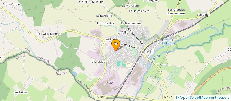 localisation de l'entreprise MONSIEUR GEOFFREY TOURNE à VAL-AU-PERCHE