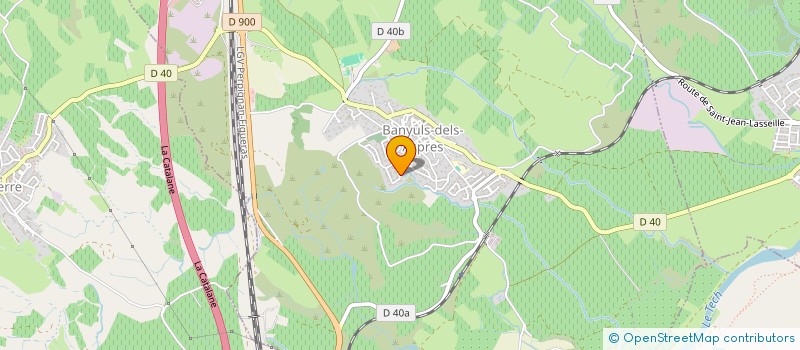 localisation de l'entreprise MONSIEUR GEOFFREY TOURNOIS  BANYULS-DELS-ASPRES