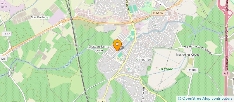 localisation de l'entreprise MONSIEUR GEOFFREY TOURON  CANOHES