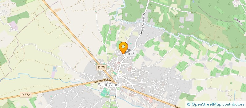 localisation de l'entreprise MONSIEUR GEOFFREY TROVATO  SAINT-CANNAT