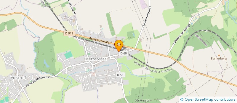 localisation de l'entreprise MONSIEUR GEOFFREY VALANCON  METZERVISSE