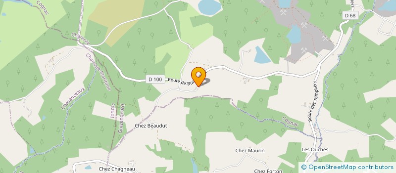 localisation de l'entreprise MONSIEUR GEOFFREY VALENTIN  GUIZENGEARD