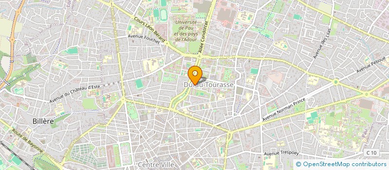 localisation de l'entreprise MONSIEUR GEOFFREY VASSELIN à PAU