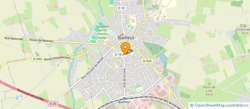 localisation de l'entreprise MONSIEUR GEOFFREY VASSEUR à BAILLEUL