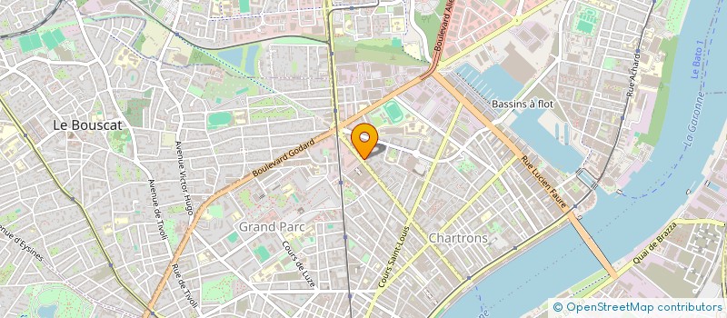 localisation de l'entreprise MONSIEUR GEOFFREY VERGNE  BORDEAUX