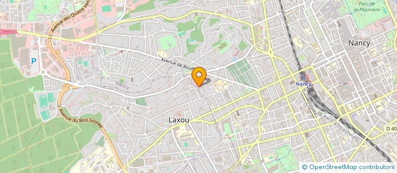 localisation de l'entreprise MONSIEUR GEOFFREY VIALA à NANCY