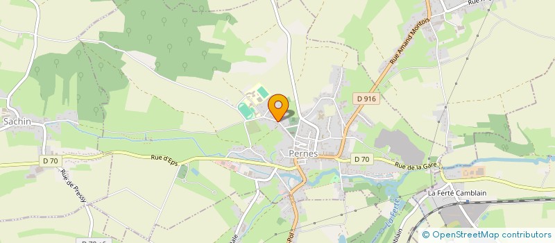 localisation de l'entreprise MONSIEUR GEOFFREY VICHERY  PERNES