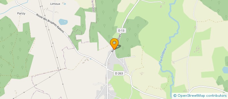 localisation de l'entreprise MONSIEUR GEOFFREY VIEZ  LUTHENAY-UXELOUP