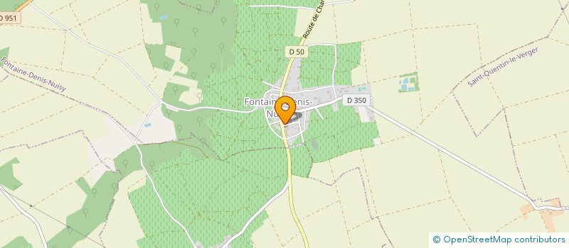 localisation de l'entreprise MONSIEUR GEOFFREY VILLIN  FONTAINE-DENIS-NUISY