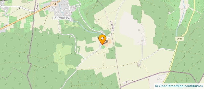 localisation de l'entreprise MONSIEUR GEOFFREY WILHELM  COURTHIEZY