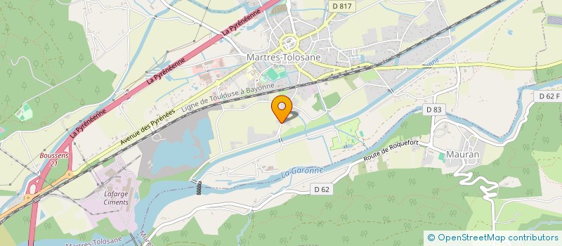 localisation de l'entreprise MONSIEUR GEOFFREY ZORDAN  MARTRES-TOLOSANE