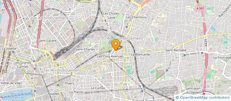 localisation de l'entreprise MONSIEUR GEOFFROY ADLOFF à MARSEILLE
