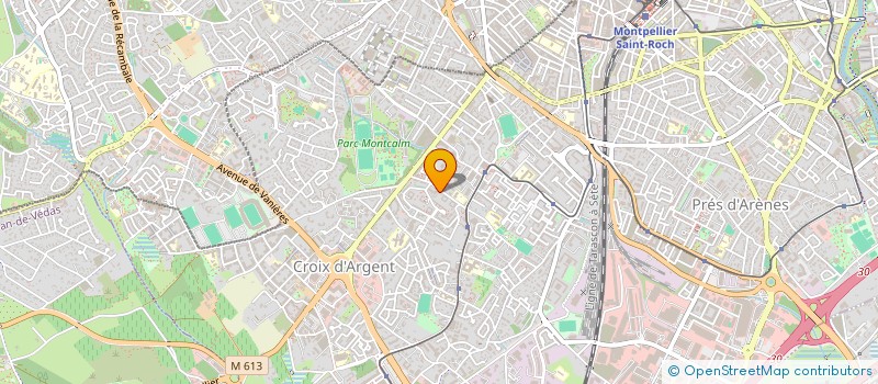 localisation de l'entreprise MONSIEUR GEOFFROY AMERDEIL à MONTPELLIER