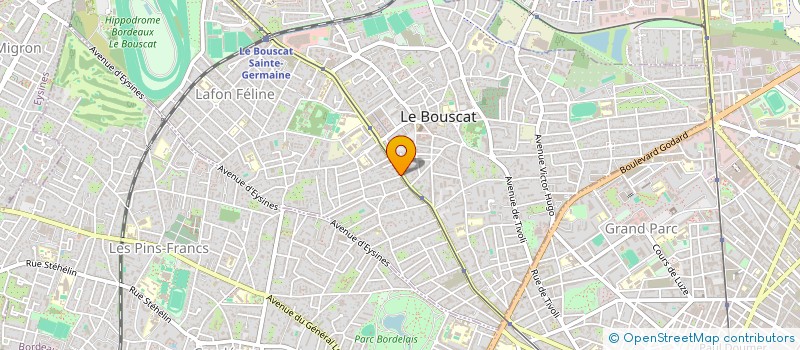 localisation de l'entreprise MONSIEUR GEOFFROY ANDRIEU à LE BOUSCAT