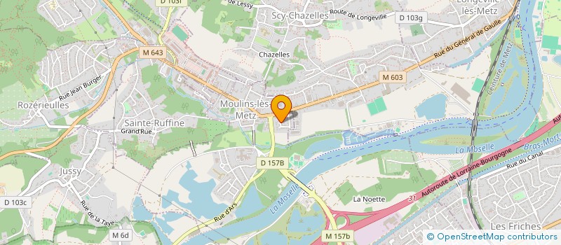 localisation de l'entreprise MONSIEUR GEOFFROY AULAGNER  LESSY