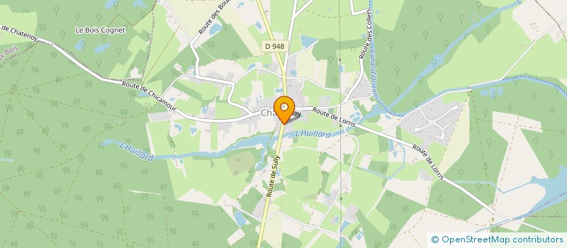 localisation de l'entreprise MONSIEUR GEOFFROY BALZEAU à CHATENOY