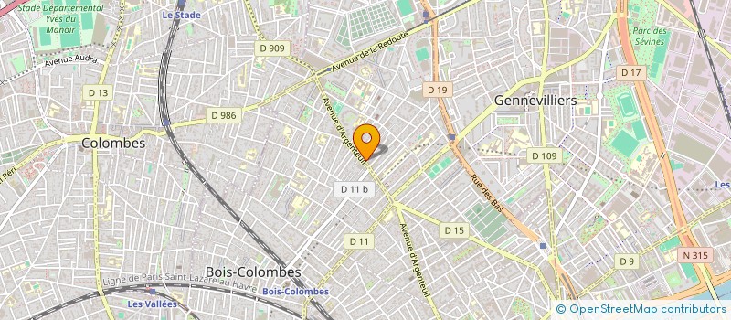 localisation de l'entreprise MONSIEUR GEOFFROY BATTIN à ASNIERES-SUR-SEINE
