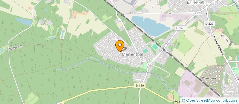 localisation de l'entreprise MONSIEUR GEOFFROY BIGNET  HAGUENAU