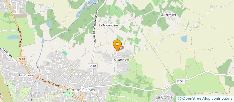 localisation de l'entreprise MONSIEUR GEOFFROY BLANCHARD à BREM-SUR-MER