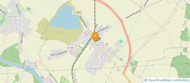 localisation de l'entreprise MONSIEUR GEOFFROY CANON  CANTIN