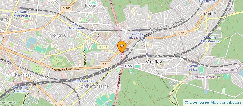 localisation de l'entreprise MONSIEUR GEOFFROY CAPOULUN  VIROFLAY