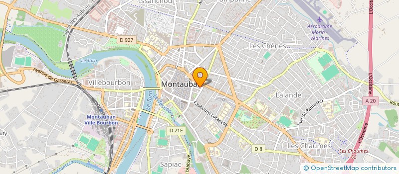 localisation de l'entreprise MONSIEUR GEOFFROY CLERC  MONTAUBAN