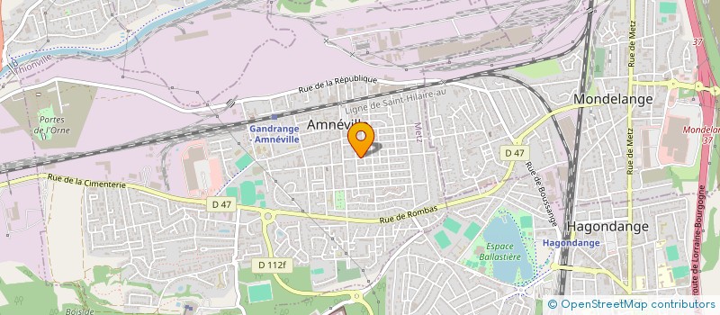 localisation de l'entreprise MONSIEUR GEOFFROY CLIN à AMNEVILLE