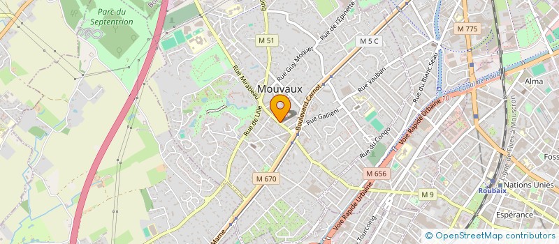 localisation de l'entreprise MONSIEUR GEOFFROY COOREN à MOUVAUX