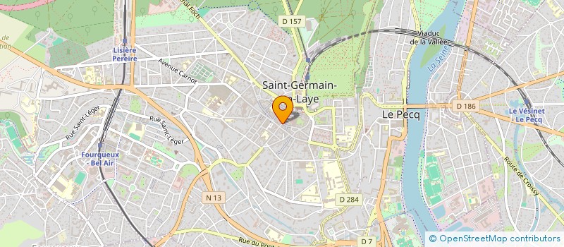 localisation de l'entreprise MONSIEUR GEOFFROY CORBIN à SAINT-GERMAIN-EN-LAYE