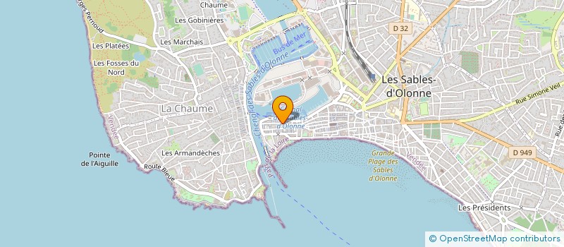 localisation de l'entreprise MONSIEUR GEOFFROY DE BAYNAST DE SEPTFONTAINES à LES SABLES D'OLONNE
