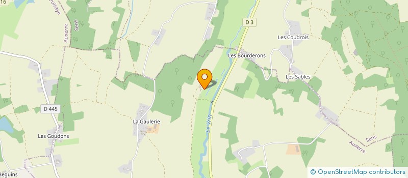 localisation de l'entreprise MONSIEUR GEOFFROY DE CREPY  LA FERTE-LOUPIERE