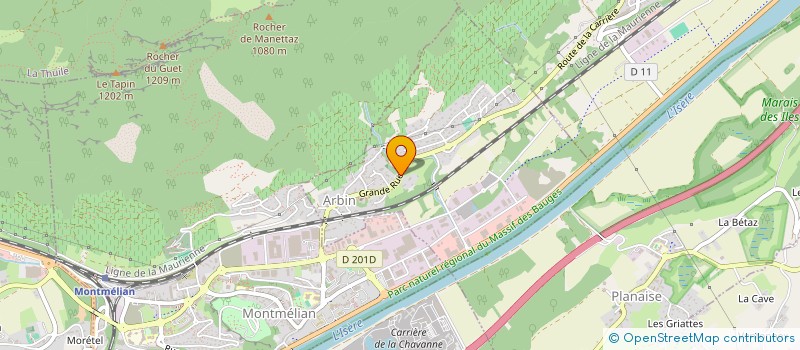 localisation de l'entreprise MONSIEUR GEOFFROY DE KEATING-HART  ARBIN