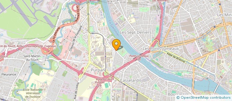 localisation de l'entreprise MONSIEUR GEOFFROY DEHAYE à TOULOUSE