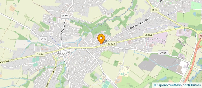 localisation de l'entreprise MONSIEUR GEOFFROY DESSEMON  LEGUEVIN