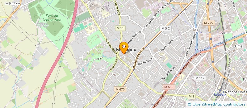 localisation de l'entreprise MONSIEUR GEOFFROY DESTOMBES  MOUVAUX