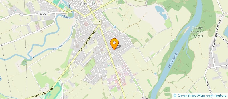 localisation de l'entreprise MONSIEUR GEOFFROY DIETRE  CUGNAUX