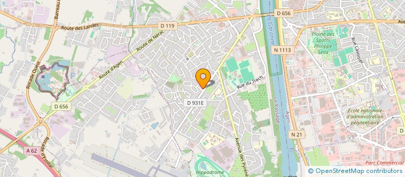 localisation de l'entreprise MONSIEUR GEOFFROY DUSSILLOS  LE PASSAGE