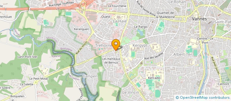 localisation de l'entreprise MONSIEUR GEOFFROY GALLI à VANNES