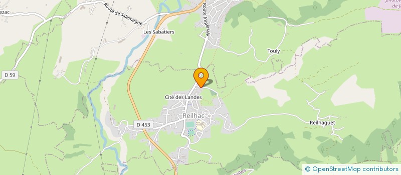 localisation de l'entreprise MONSIEUR GEOFFROY GIBERT à REILHAC