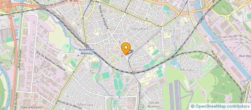 localisation de l'entreprise MONSIEUR GEOFFROY GRASSET  STRASBOURG