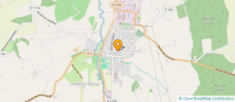 localisation de l'entreprise MONSIEUR GEOFFROY GRIGAUT  LIVAROT-PAYS-D'AUGE