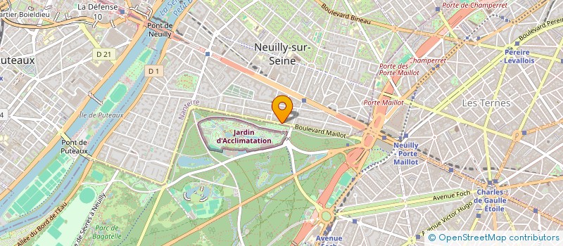 localisation de l'entreprise MONSIEUR GEOFFROY GUICHARD à NEUILLY-SUR-SEINE