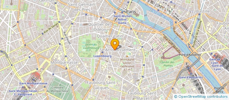 localisation de l'entreprise MONSIEUR GEOFFROY GUICHARD  PARIS