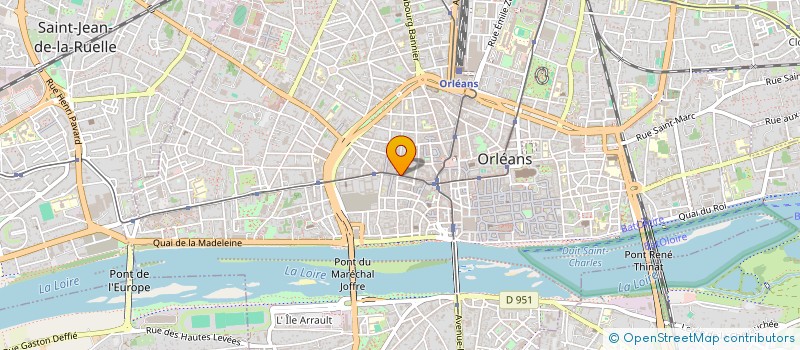 localisation de l'entreprise MONSIEUR GEOFFROY GUINEBAUD à ORLEANS